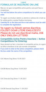 După înregistrare pe site veți fi redirecționați către un astfel de formular unde puteți furniza datele necesare.